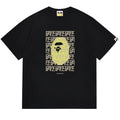 BAPE Monogram Ape Head Men's Graphic T-Shirt - Black